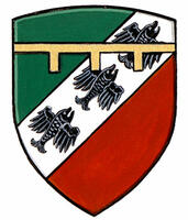 Armoiries brisées d’Amelia Jane Adair Smith, enfant d’Andrew Mark Lewis Smith