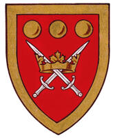 Armoiries brisées de John Harold Vandewater, fils de Robert Harold Vandewater