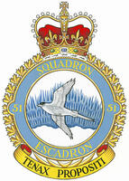 Badge of the 51 Aerospace Control and Warning Squadron