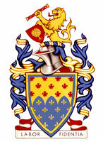 Differenced Arms for Marie Monique Chantal Amyot, daughter of Léopold Henri Amyot