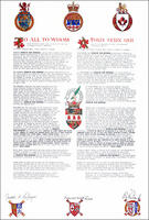 Differenced Arms for John Lachlan Matheson, son of Roderick Hugh Matheson Differenced Arms for John Lachlan Matheson, son of Roderick Hugh Matheson