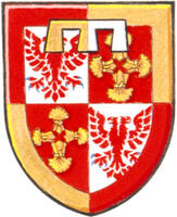 Armoiries brisées de Lloyd Ralph Dunlop, neveu de Hugh Mathieson Dunlop