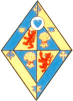 Differenced Arms for Caroline Gay Guthrie, niece of Hugh Guthrie