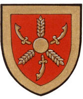 Armoiries brisées de Richard William Grasset, fils d'Anthony Vincent Grasset