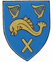 Differenced Arms for Gavin Peter Grattan Fisher, son of Rory Henry Grattan Fisher