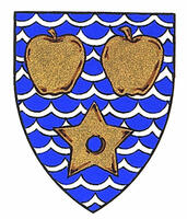Differenced Arms for Christine Louise Apold, daughter of William Olsen Apold