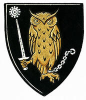 Armoiries brisées de Marc Bodéüs, fils de Richard Bodéüs Armoiries brisées de Marc Bodéüs, fils de Richard Bodéüs