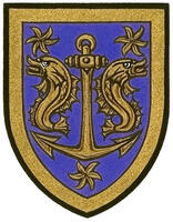 Armoiries brisées de Eleanore Marguerite Carlier, fille de Gérard Claude Carlier