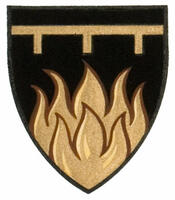 Armoiries brisées de Chloé Amélie Roy, fille d'Emmanuelle Sajous