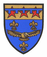 Armoiries brisées de Michael Ashby Sutherland Brown, petit-fils d'Atholl Sutherland Brown Armoiries brisées de Michael Ashby Sutherland Brown, petit-fils d'Atholl Sutherland Brown