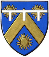 Differenced Arms for Ashley Frances Susan Armstrong, daughter of Peter Robert Beverley Armstrong