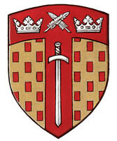 Armoiries brisées de Natalie Marie Petozzi, fille de Joseph John Petozzi