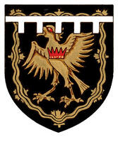 Armoiries brisées de William David Stephens, petit-fils de Wesley David Black