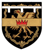 Armoiries brisées de Jackson Wesley Boomer, petit-fils de Wesley David Black