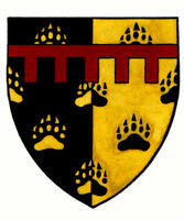 Differenced Arms for Marie-Andrée Cantin, granddaughter of Aylmer Baker