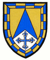 Differenced Arms for Danielle Denise Wormald, granddaughter of Grégoire Daniel Cayen