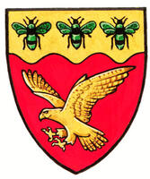 Armoiries brisées de David Thomas Hemmings, fils de Robert Hemmings Armoiries brisées de David Thomas Hemmings, fils de Robert Hemmings