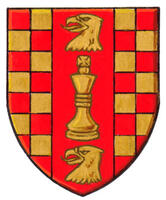 Armoiries brisées de Marc-André Pharand, fils de Pierre-Paul Pharand