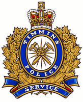 Insigne du Timmins Police Service (aussi connu sous le nom de Service de police de Timmins)