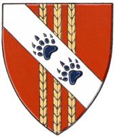 Differenced Arms for Carsen Jerry Hruby, nephew of Einar Brockie Davison