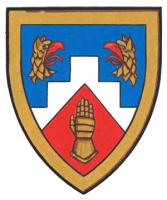 Differenced Arms for Victoria Alberta Christine Banffy Gosling Mainprize, daughter of  James Carman Mainprize