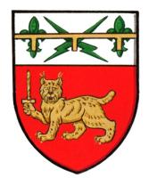 Differenced Arms for Marie-Catherine Érica Bouchard, daughter of Joseph Zoël Éric Bouchard