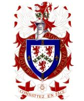 Differenced Arms for Jean Michel Pelletier, son of  Henri Elzear John Burroughs Pelletier