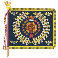 Drapeau régimentaire de The Royal Canadian Regiment Drapeau régimentaire de The Royal Canadian Regiment