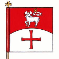 Flag of The Anglican Church of St. John the Baptist (Dixie)