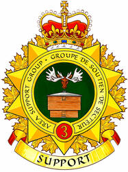 Badge of the 3 Area Support Group Badge of the 3 Area Support Group