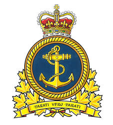 Badge of Royal Canadian Navy Badge of Royal Canadian Navy