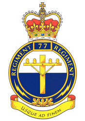 Insigne du 77e Régiment des Lignes
