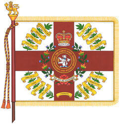 Flag of The Lorne Scots (Peel, Dufferin and Halton Regiment)