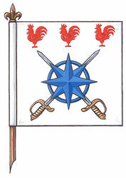 Flag of Joseph Louis Gérard Lafontaine Flag of Joseph Louis Gérard Lafontaine