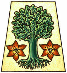 Badge of the Saskatchewan Genealogical Society Inc.