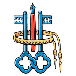 Badge of John Robert Fisher Badge of John Robert Fisher