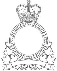 Encadrement d'insigne pour les commandements des Forces armées canadiennes