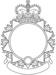 Encadrement d'insigne pour les groupes-brigades d’infanterie et équivalents des Forces armées canadiennes
