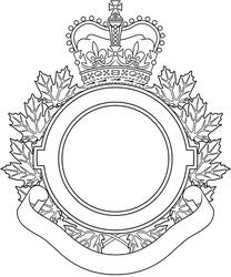 Encadrement d'insigne pour les dépôts des Forces armées canadiennes