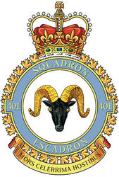 Insigne du 401e Escadron d’appui tactique