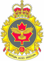 Insigne de la 6e Brigade d’appui au combat du Canada Insigne de la 6e Brigade d’appui au combat du Canada