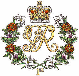 Badge of The Canadian Grenadier Guards, No. 5 Company