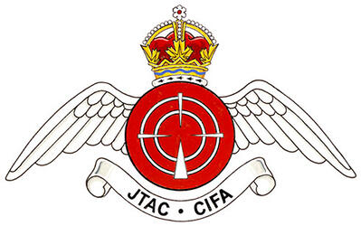 Insigne du Contrôleur interarmées de la finale de l’attaque