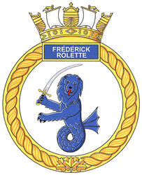 Insigne du NCSM Frédérick Rolette
