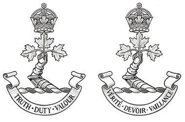 Insignes de coiffure des Collèges militaires royaux du Canada