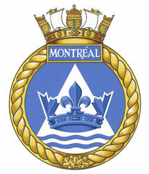 Badge of HMCS Montréal Badge of HMCS Montréal