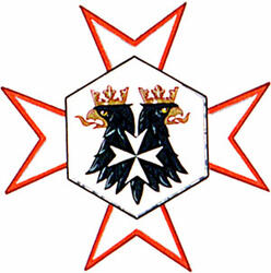 Insigne du Sovereign Order of St. John of Jerusalem Knights Hospitaller