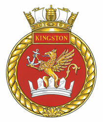 Badge of HMCS Kingston Badge of HMCS Kingston