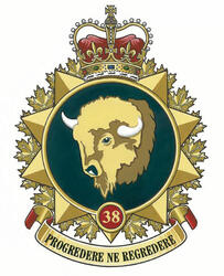 Badge of 38 Canadian Brigade Group