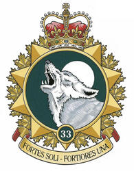 Insigne du 33e Groupe-Brigade du Canada Insigne du 33e Groupe-Brigade du Canada